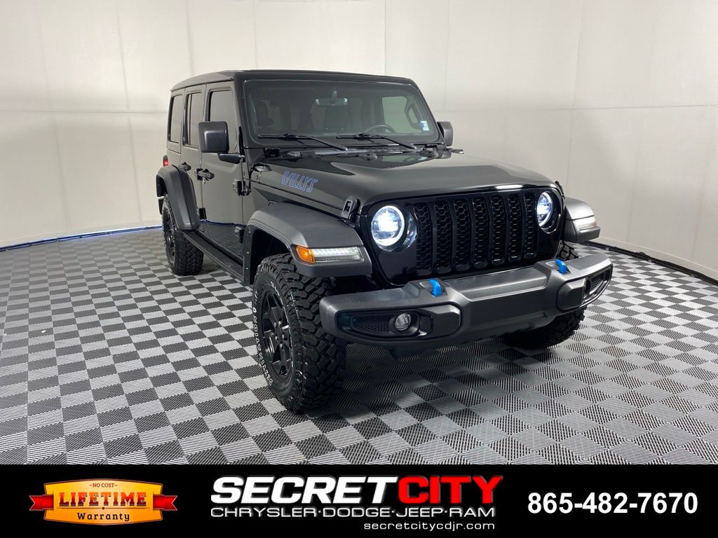 Used 2023 Jeep Wrangler Willys 4xe