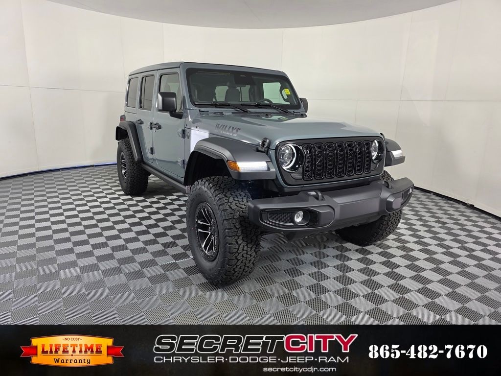 New 2026 Jeep Wrangler 4-DOOR WILLYS Sport Utility