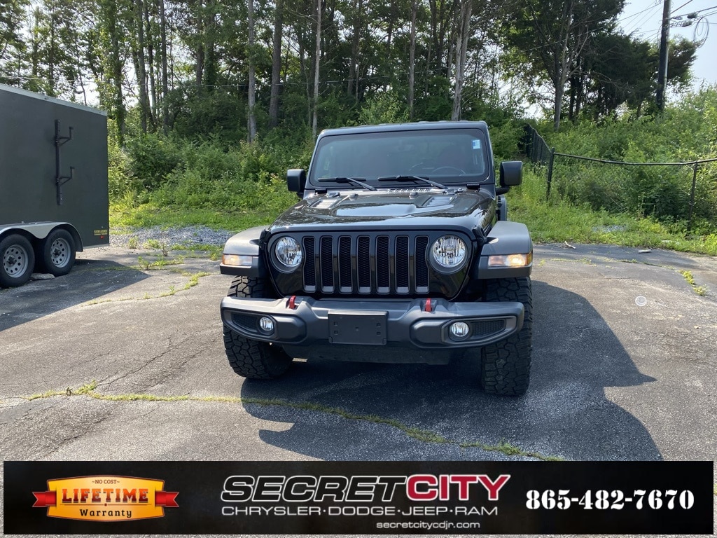 Used 2021 Jeep Wrangler Unlimited Rubicon with VIN 1C4HJXFNXMW657550 for sale in Oak Ridge, TN