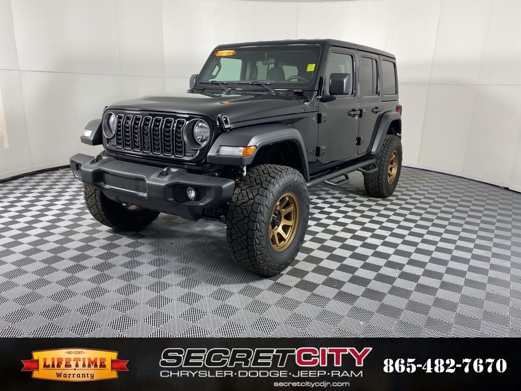 New 2025 Jeep Wrangler 4-DOOR SPORT Sport Utility