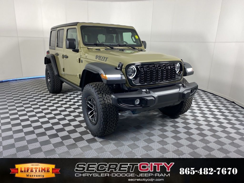 New 2026 Jeep Wrangler 4-DOOR WILLYS