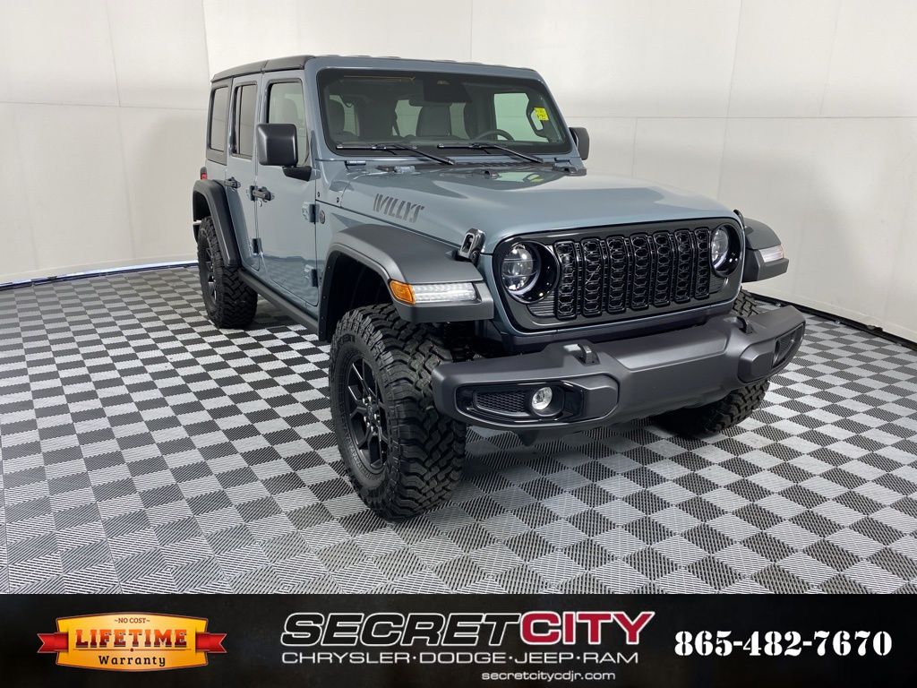 New 2026 Jeep Wrangler 4-DOOR WILLYS