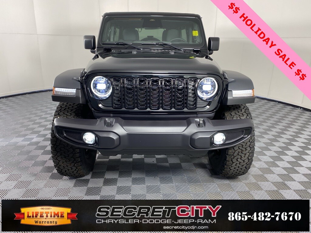New 2026 Jeep Wrangler 4-DOOR WILLYS Sport Utility