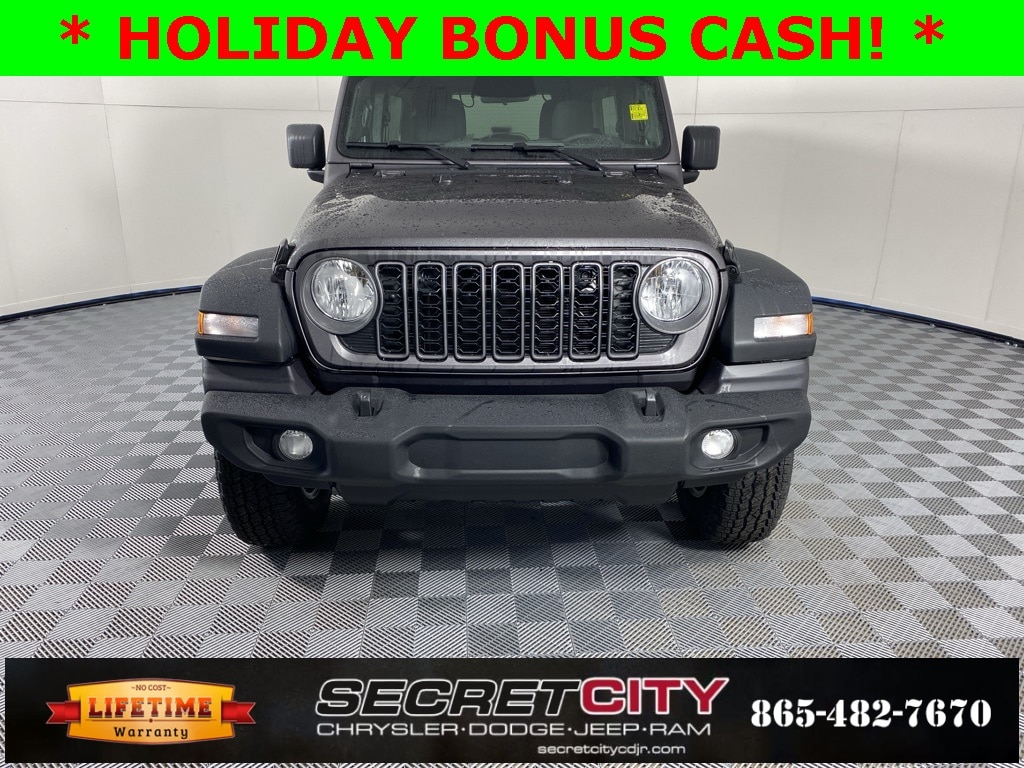 New 2026 Jeep Wrangler 4-DOOR SPORT S Sport Utility