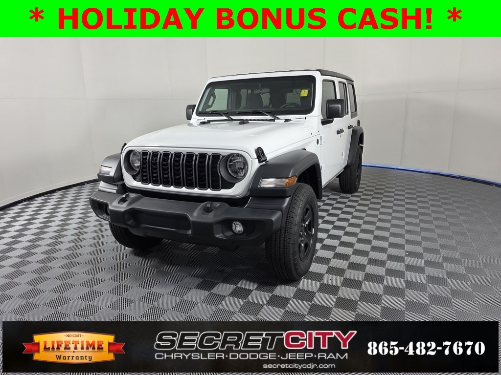 New 2026 Jeep Wrangler 4-DOOR SPORT Sport Utility