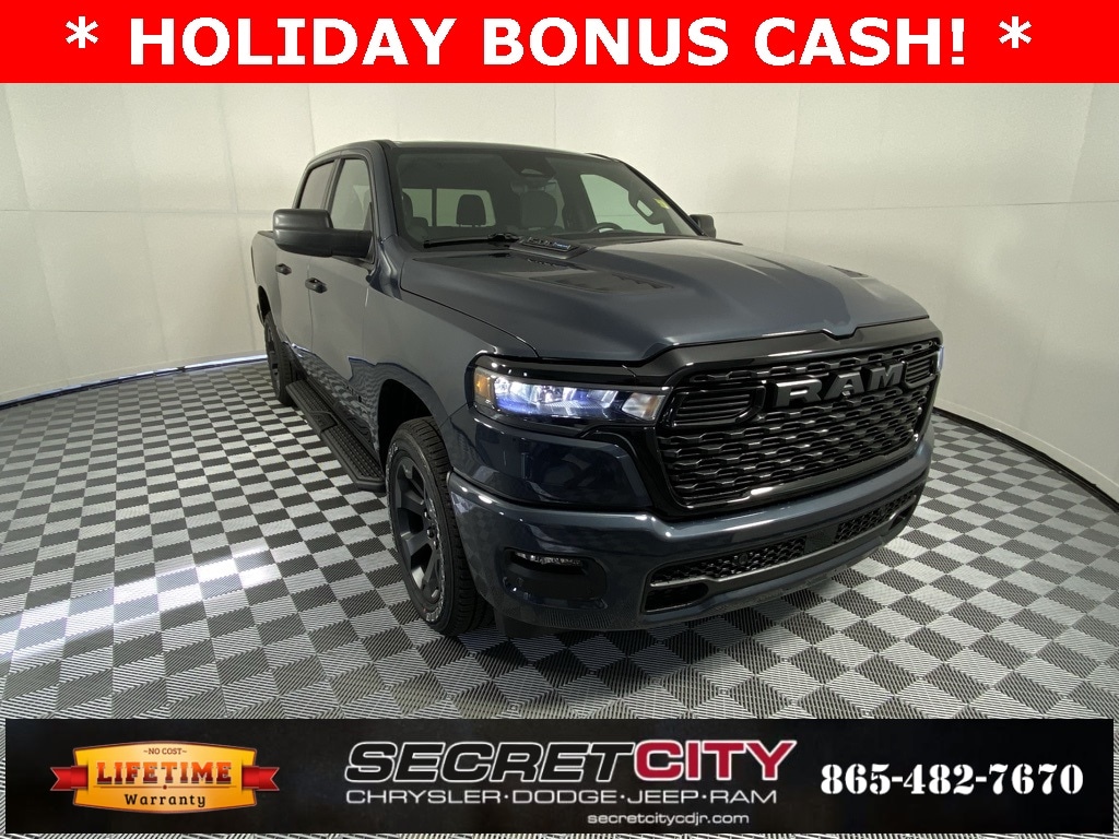 New 2025 Ram 1500 Tradesman Crew Cab 4x4 5'7 Box Pickup