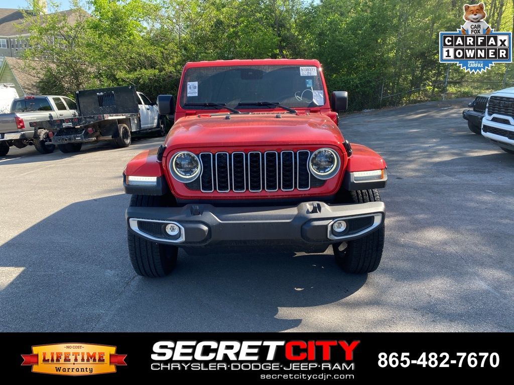 Used 2025 Jeep Wrangler 4xe Sahara 4XE with VIN 1C4RJXP68SW578306 for sale in Oak Ridge, TN