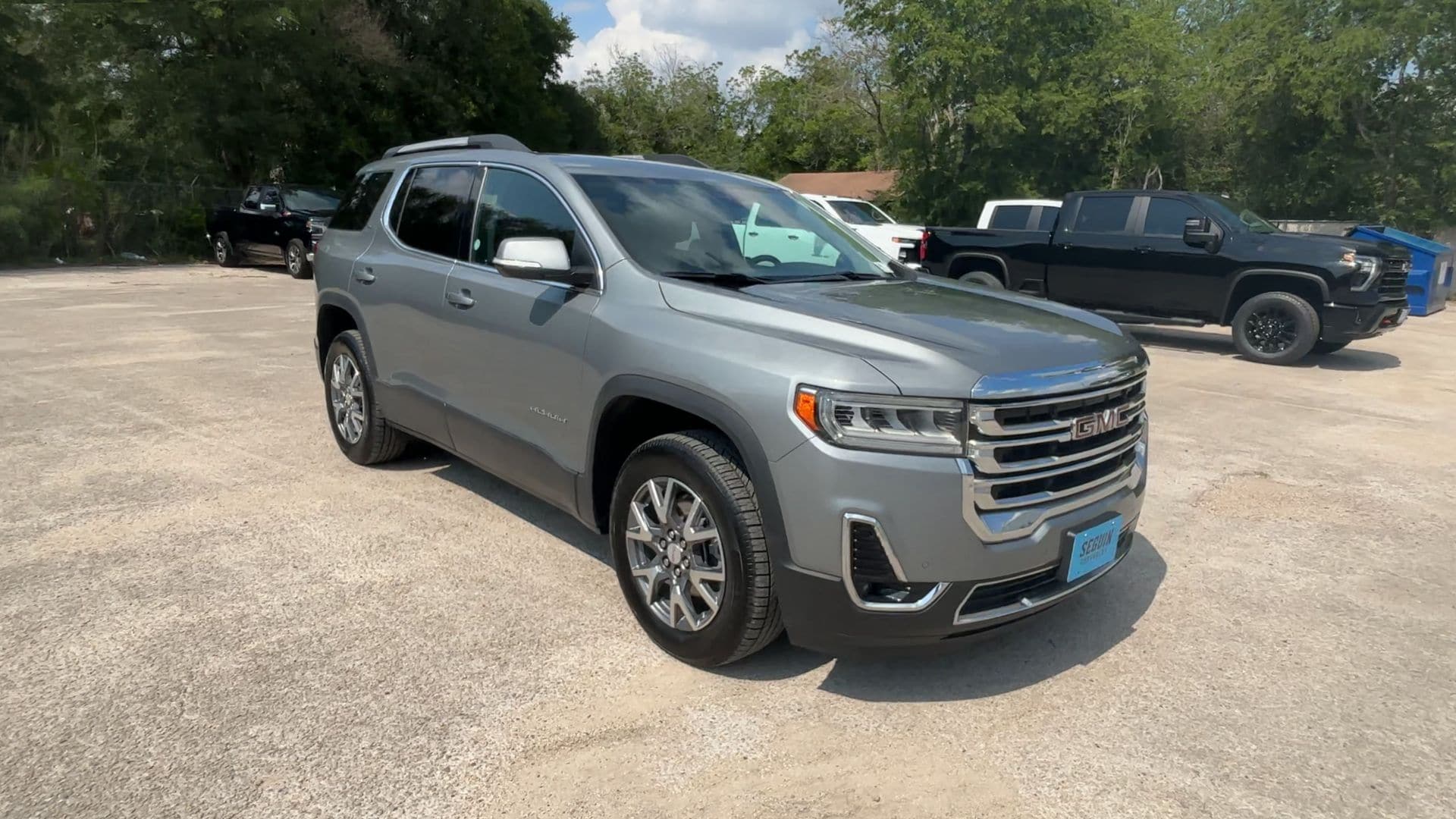 Used 2023 GMC Acadia SLT with VIN 1GKKNML46PZ135803 for sale in Seguin, TX