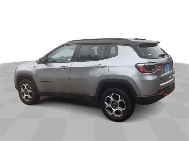 Used 2022 Jeep Compass Trailhawk with VIN 3C4NJDDB6NT194081 for sale in Seguin, TX