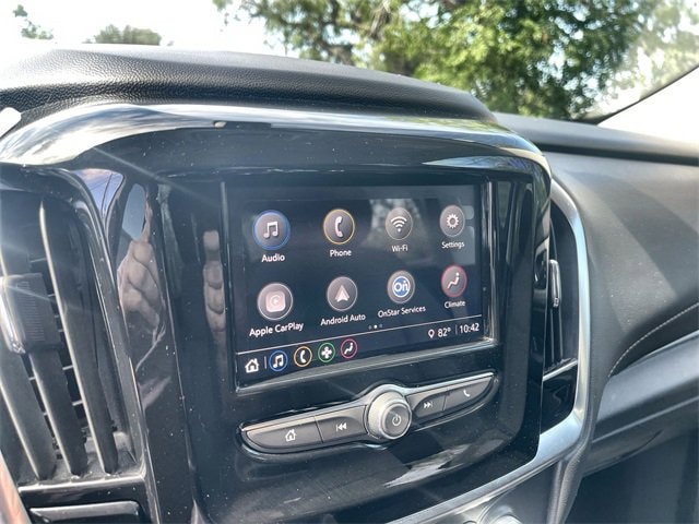 Used 2021 Chevrolet Traverse LS with VIN 1GNERFKWXMJ272420 for sale in Seguin, TX
