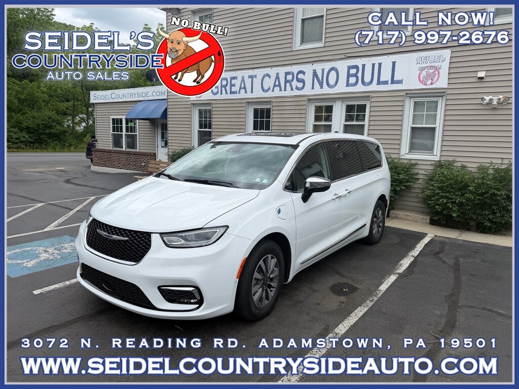 Used 2023 Chrysler Pacifica Plug-In Hybrid Limited Van Passenger Van