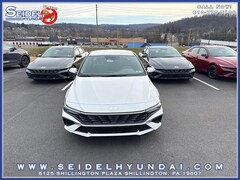 2026 Hyundai Elantra Hybrid Blue Sedan