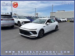 2026 Hyundai Sonata Hybrid Blue Sedan
