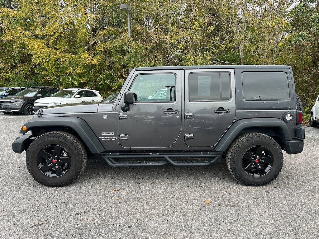 Used 2017 Jeep Wrangler JK Unlimited Sport 4x4 SUV