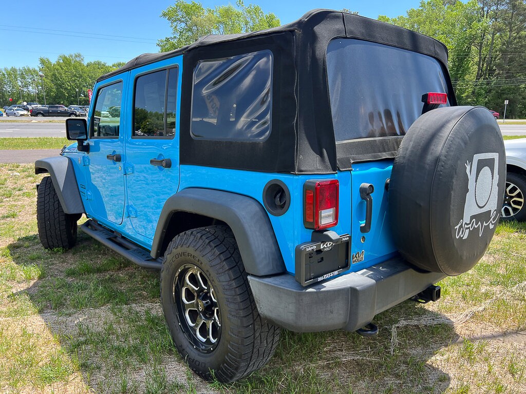 Used 2018 Jeep Wrangler JK Unlimited Sport 4x4 SUV