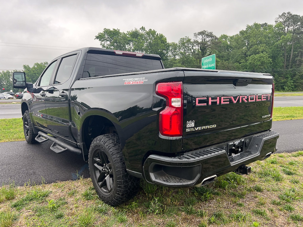 Used 2021 Chevrolet Silverado 1500 Custom Trail Boss Truck Crew Cab