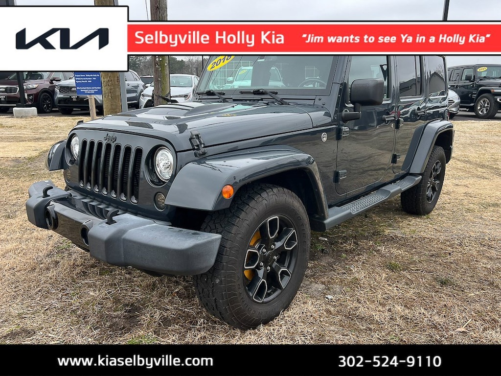 Used 2018 Jeep Wrangler JK Unlimited Sahara 4x4 SUV