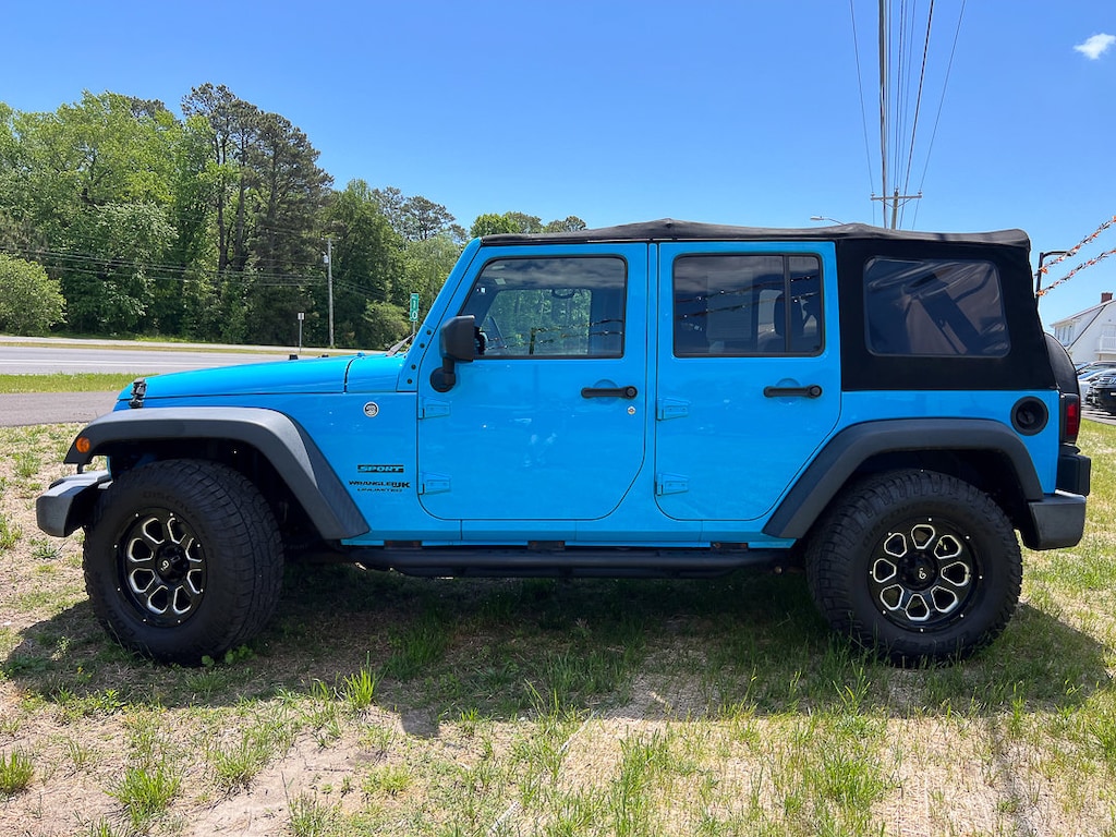 Used 2018 Jeep Wrangler JK Unlimited Sport 4x4 SUV