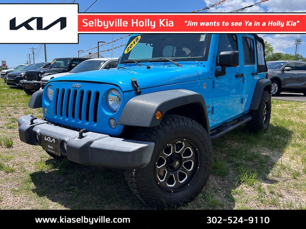 Used 2018 Jeep Wrangler JK Unlimited Sport 4x4 SUV