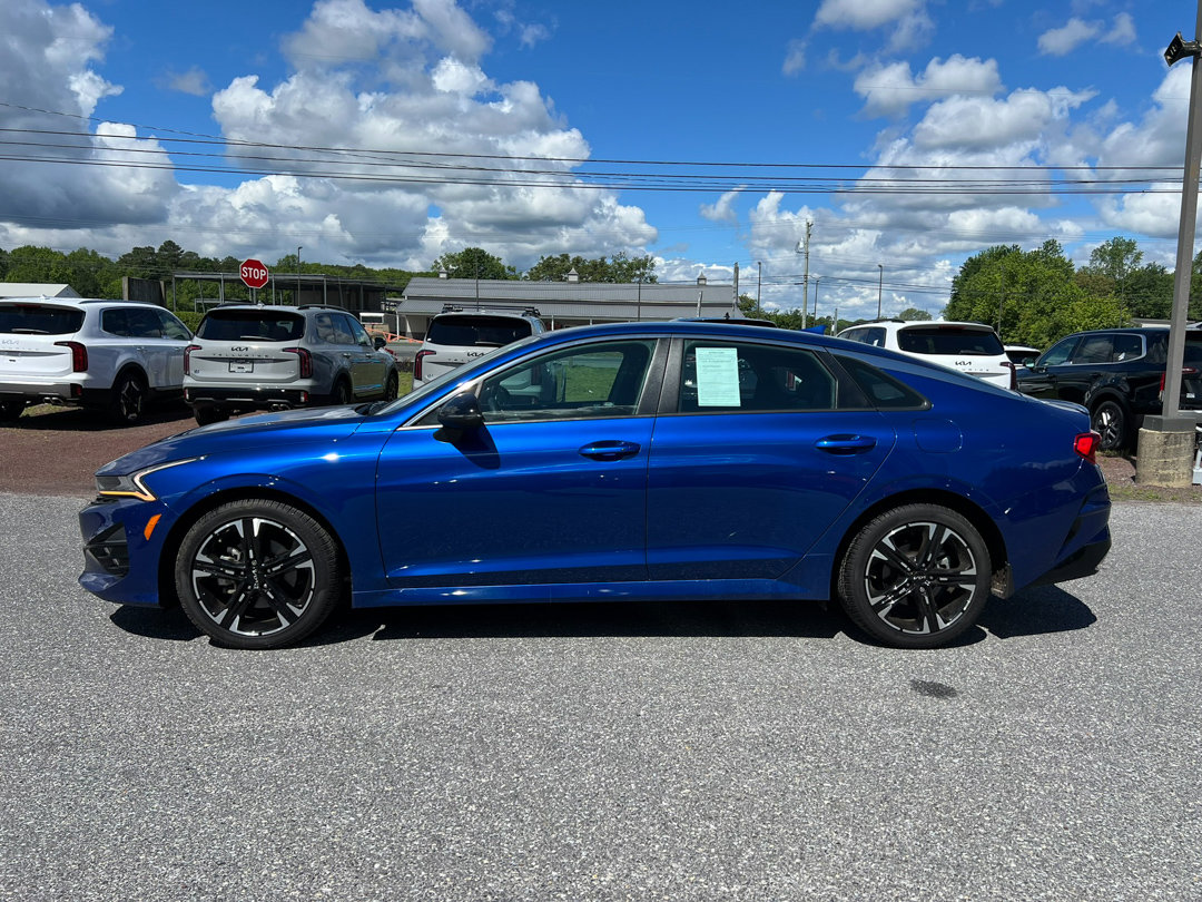 Certified 2022 Kia K5 GT-Line with VIN 5XXG64J28NG157267 for sale in Selbyville, DE