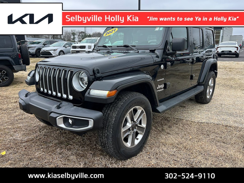 Used 2021 Jeep Wrangler Unlimited Sahara SUV