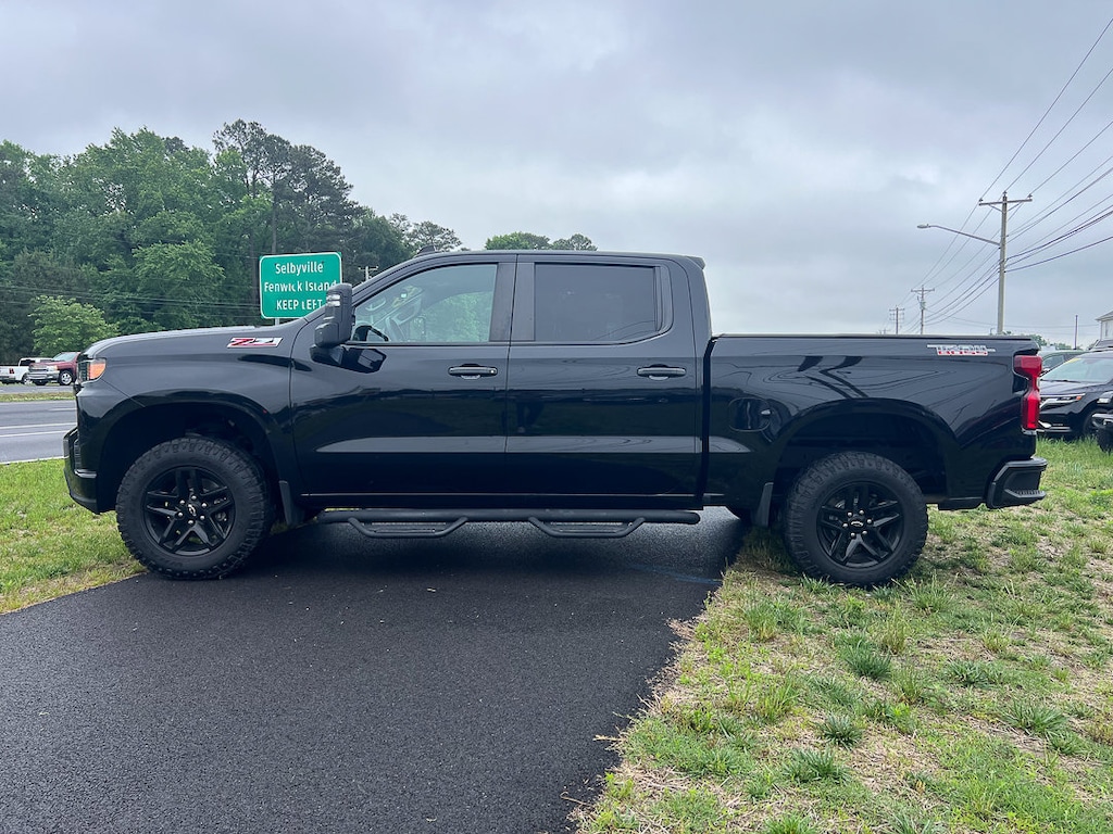 Used 2021 Chevrolet Silverado 1500 Custom Trail Boss Truck Crew Cab