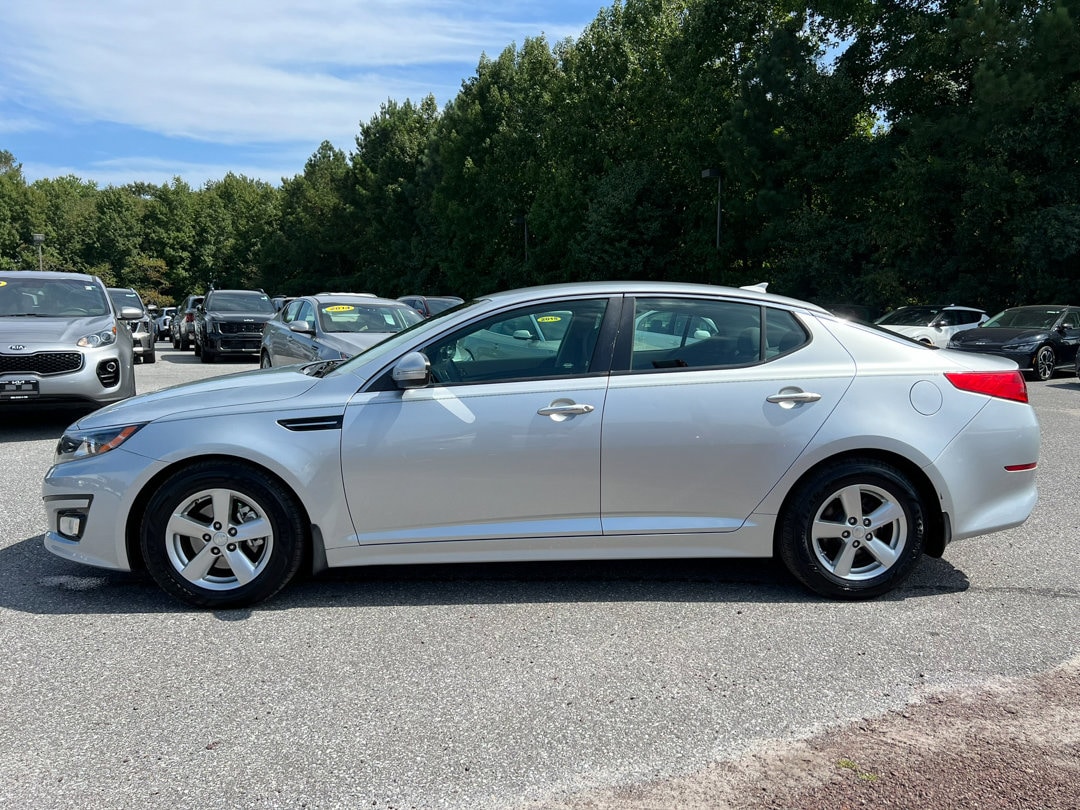 Used 2015 Kia Optima LX with VIN 5XXGM4A77FG499344 for sale in Selbyville, DE