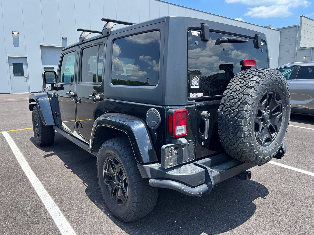 Used 2016 Jeep Wrangler Unlimited Backcountry with VIN 1C4BJWEG9GL243541 for sale in Selbyville, DE