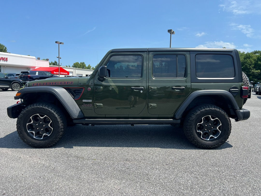 Used 2020 Jeep Wrangler Unlimited Rubicon Recon with VIN 1C4HJXFNXLW278191 for sale in Selbyville, DE