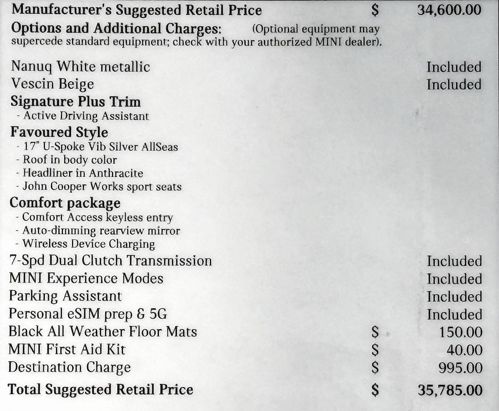 Certified 2025 MINI Hardtop 2 Door Cooper S Signature Trim Hatchback
