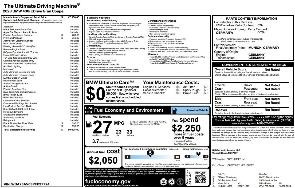 2023 BMW 4 Series 430i's photo