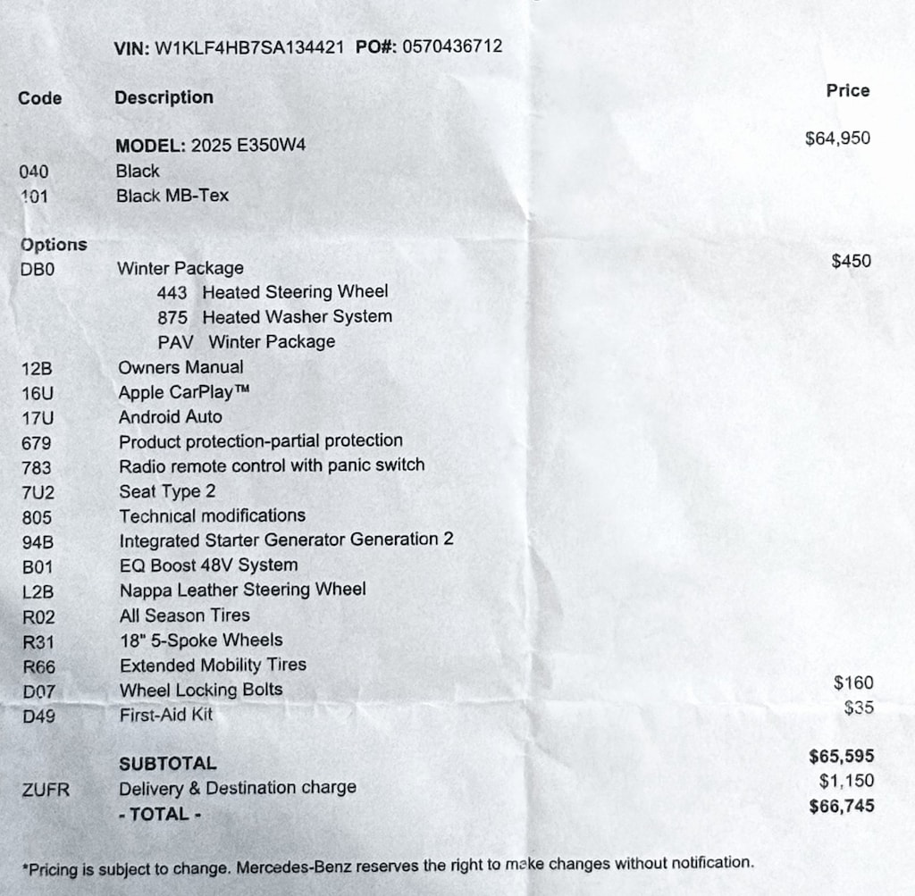 Certified 2025 Mercedes-Benz E-Class E 350 4matic Sedan