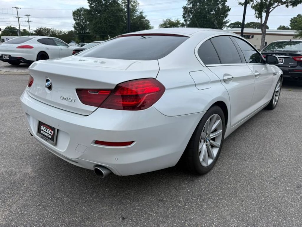 Used 2016 BMW 6 Series 640i Gran Coupe 4D Sedan