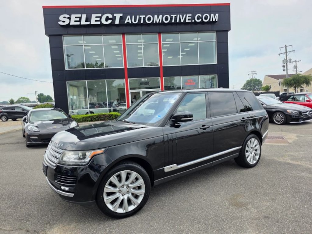 Used 2017 Land Rover Range Rover Supercharged LWB Sport Utility 4D SUV