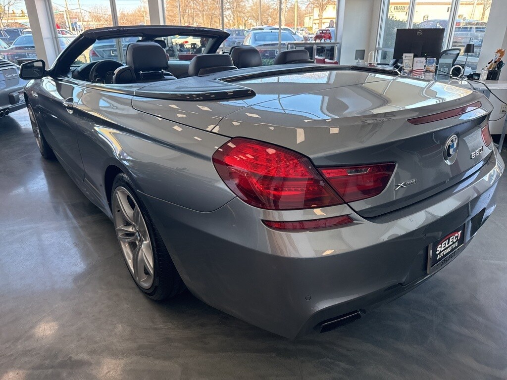 Used 2015 BMW 6 Series 650i xDrive Convertible
