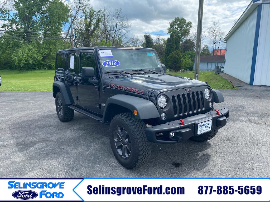 Certified 2018 Jeep Wrangler JK Unlimited Rubicon Recon Rubicon Recon 4x4