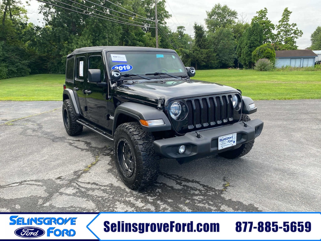 Certified 2019 Jeep Wrangler Unlimited Sport Sport 4x4