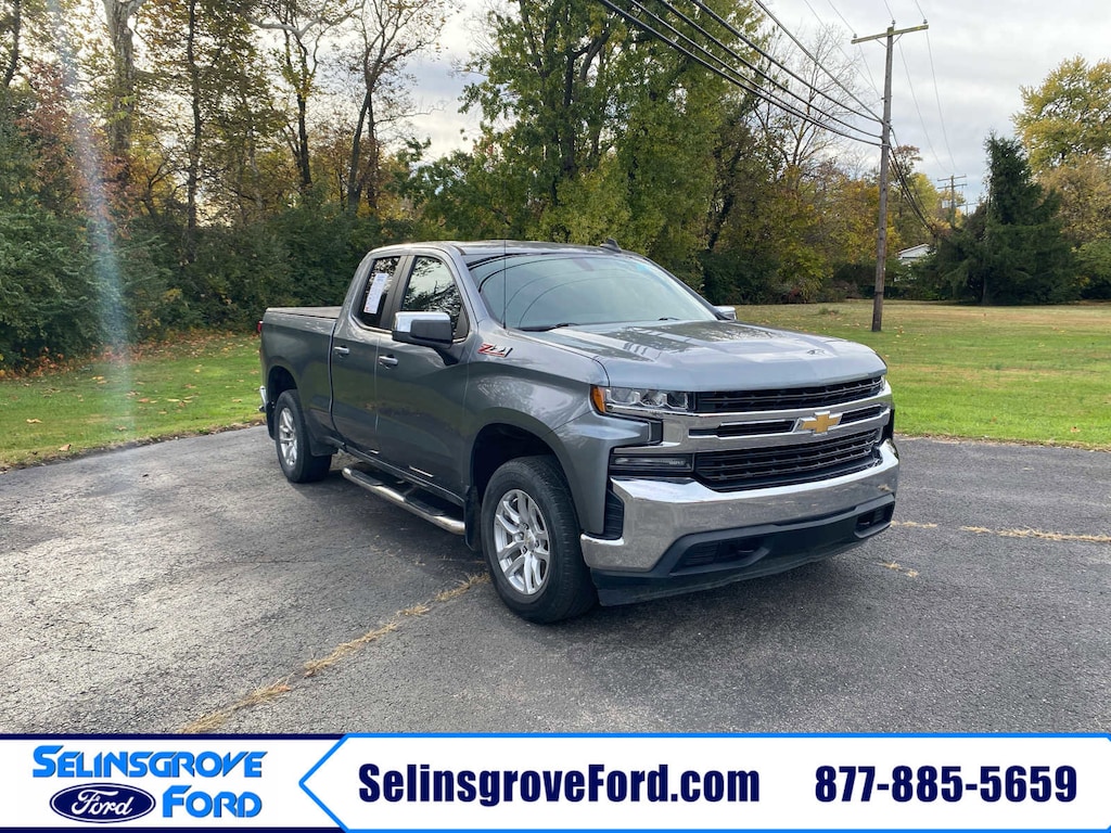 Certified 2019 Chevrolet Silverado 1500 LT 4WD Double Cab 147 LT