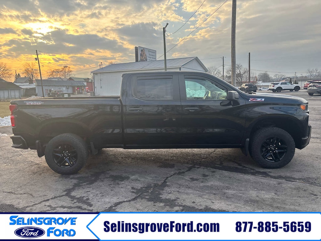 Certified 2022 Chevrolet Silverado 1500 LTD Custom Trail Boss 4WD Crew Cab 157 Custom Trail Boss