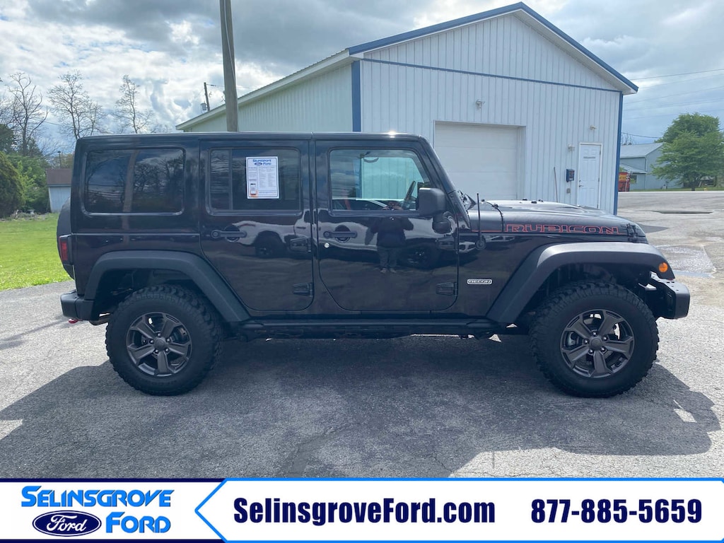 Certified 2018 Jeep Wrangler JK Unlimited Rubicon Recon Rubicon Recon 4x4