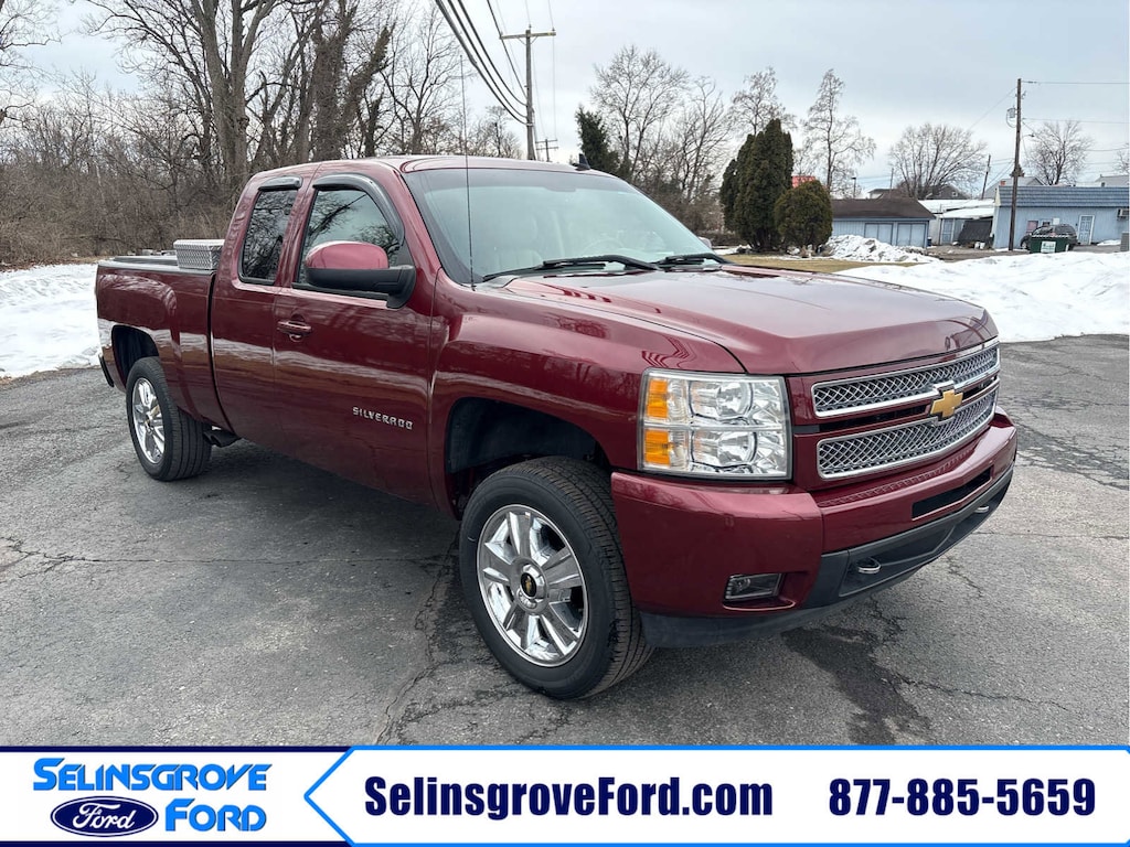 Used 2013 Chevrolet Silverado 1500 LTZ 2WD Ext Cab 143.5 LTZ