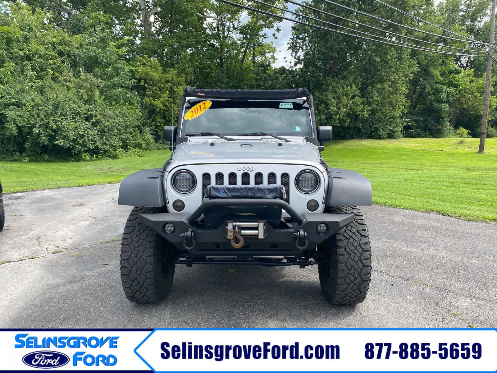 Used 2012 Jeep Wrangler Sport with VIN 1C4AJWAG1CL262015 for sale in Selinsgrove, PA