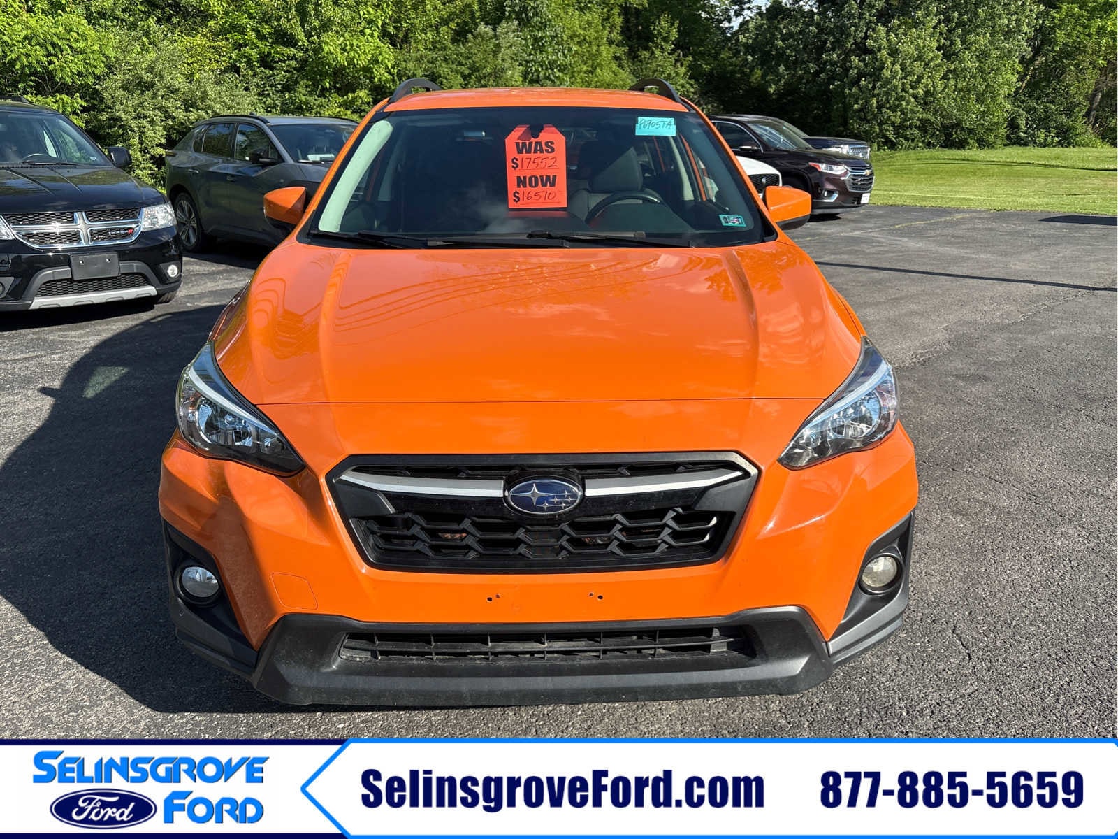 Certified 2019 Subaru Crosstrek Premium with VIN JF2GTACC7K8210764 for sale in Selinsgrove, PA