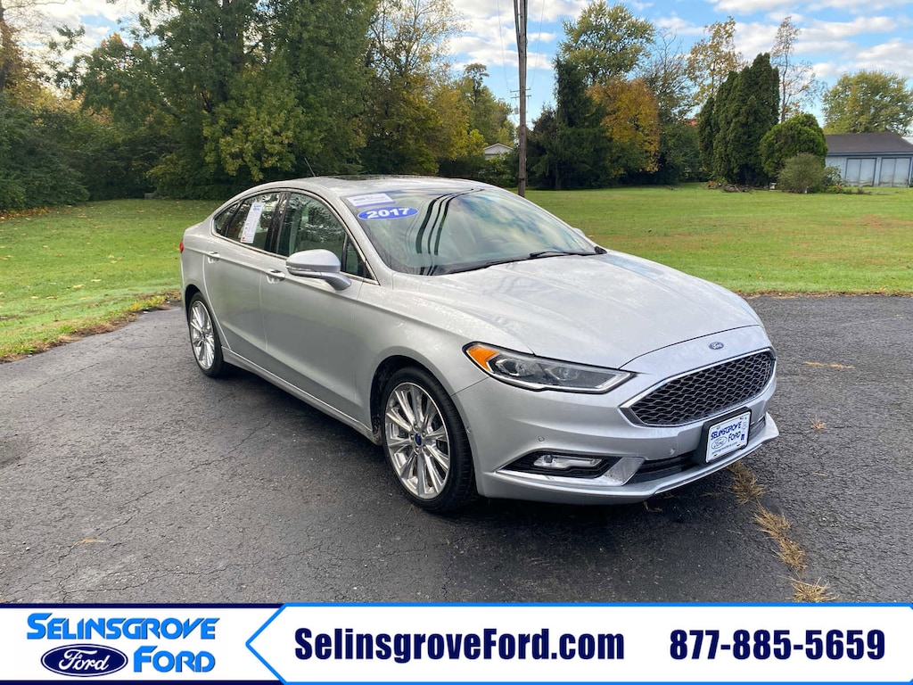 Certified 2017 Ford Fusion Platinum Platinum AWD