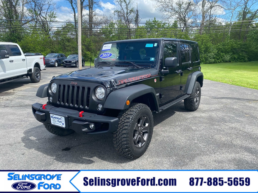 Certified 2018 Jeep Wrangler JK Unlimited Rubicon Recon Rubicon Recon 4x4