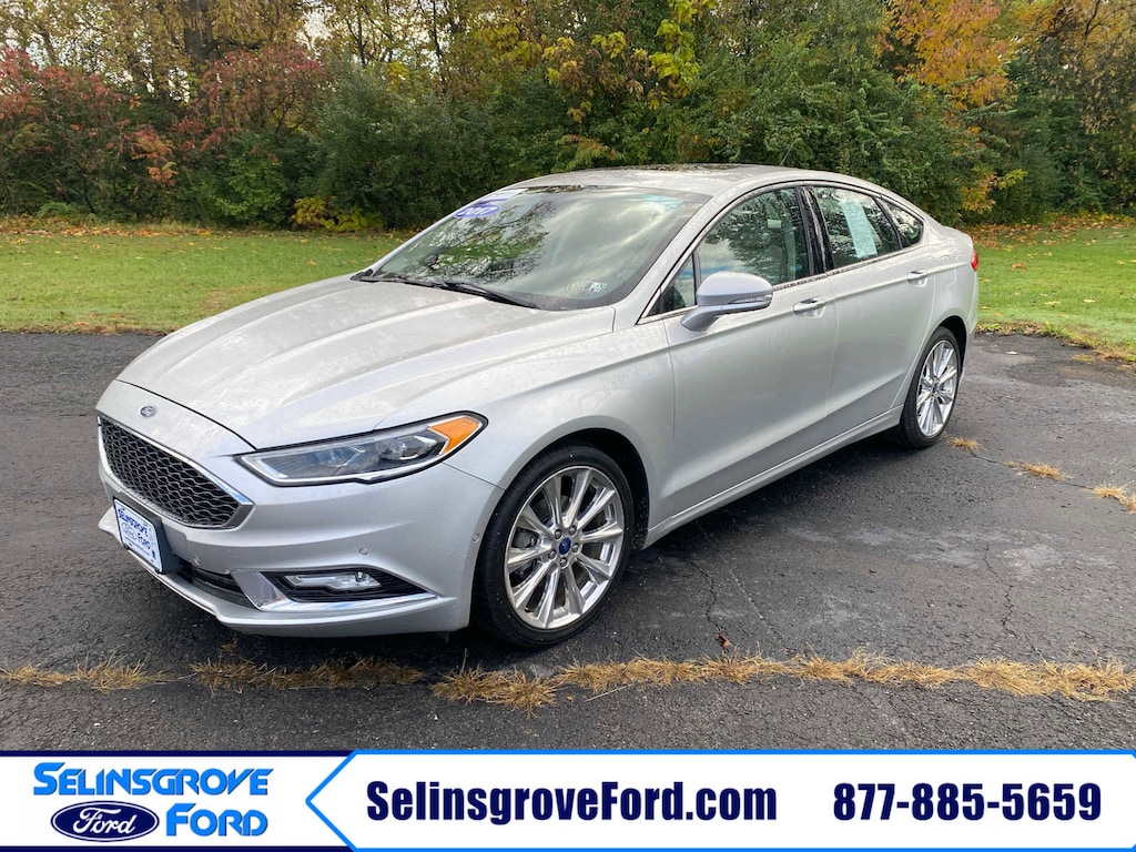 Certified 2017 Ford Fusion Platinum Platinum AWD