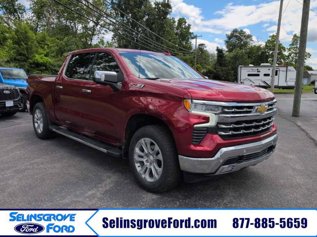 Certified 2025 Chevrolet Silverado 1500 LTZ 4WD Crew Cab 147 LTZ
