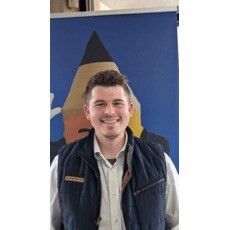 Staff member Garrett Benner from ID_3362a6