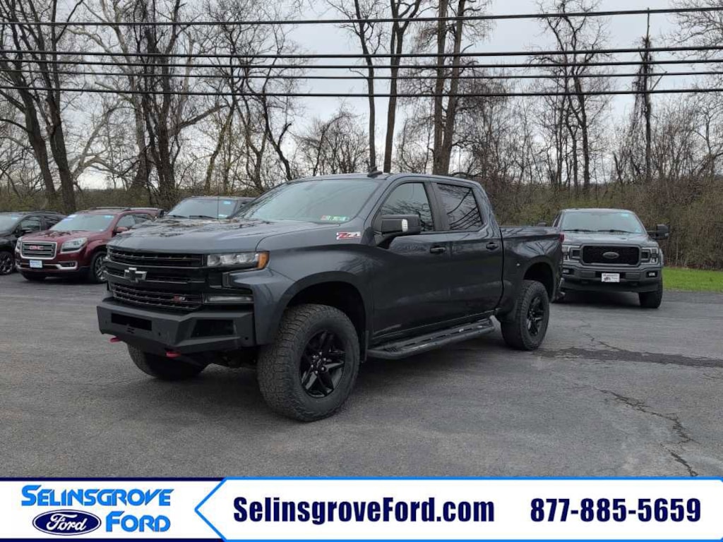 Used 2019 Chevrolet Silverado 1500 LT Trail Boss 4WD Crew Cab 147 LT Trail Boss