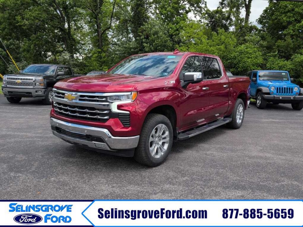 Certified 2025 Chevrolet Silverado 1500 LTZ 4WD Crew Cab 147 LTZ